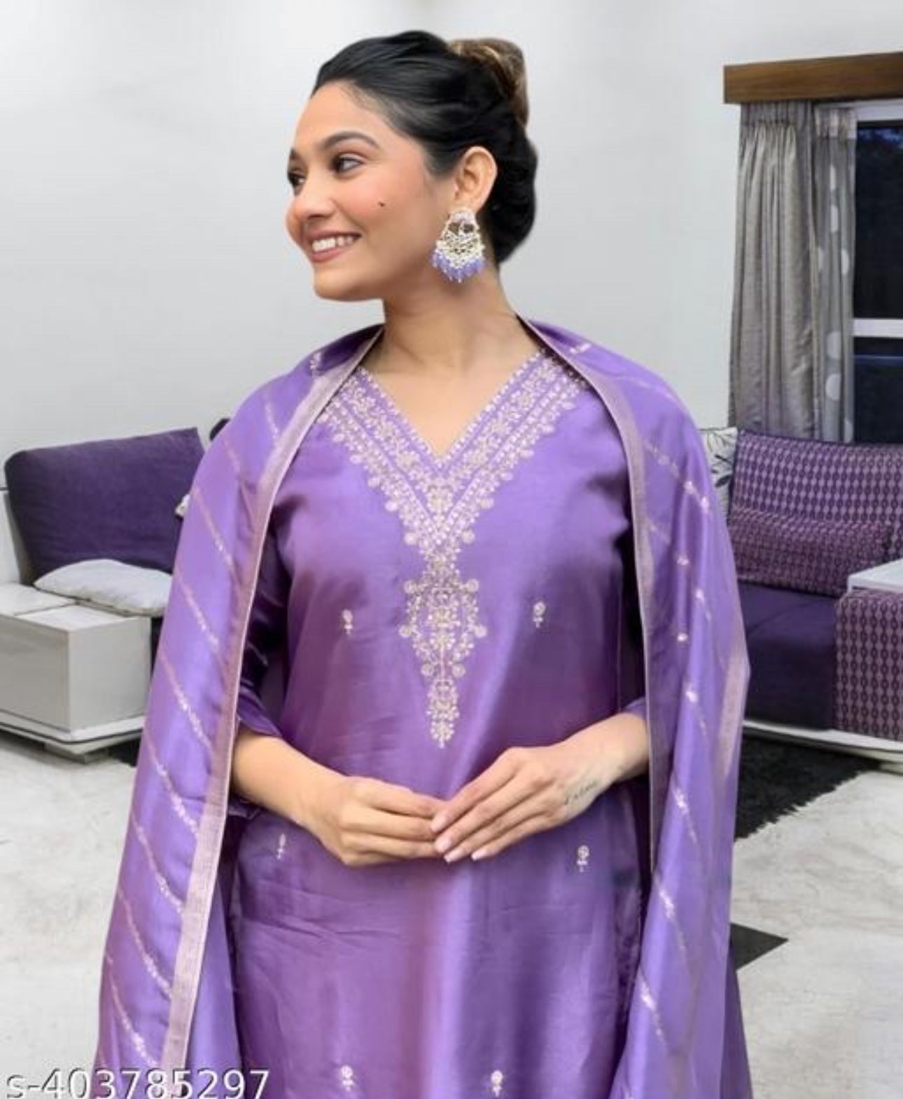 Festive Embroidered Kurta Set