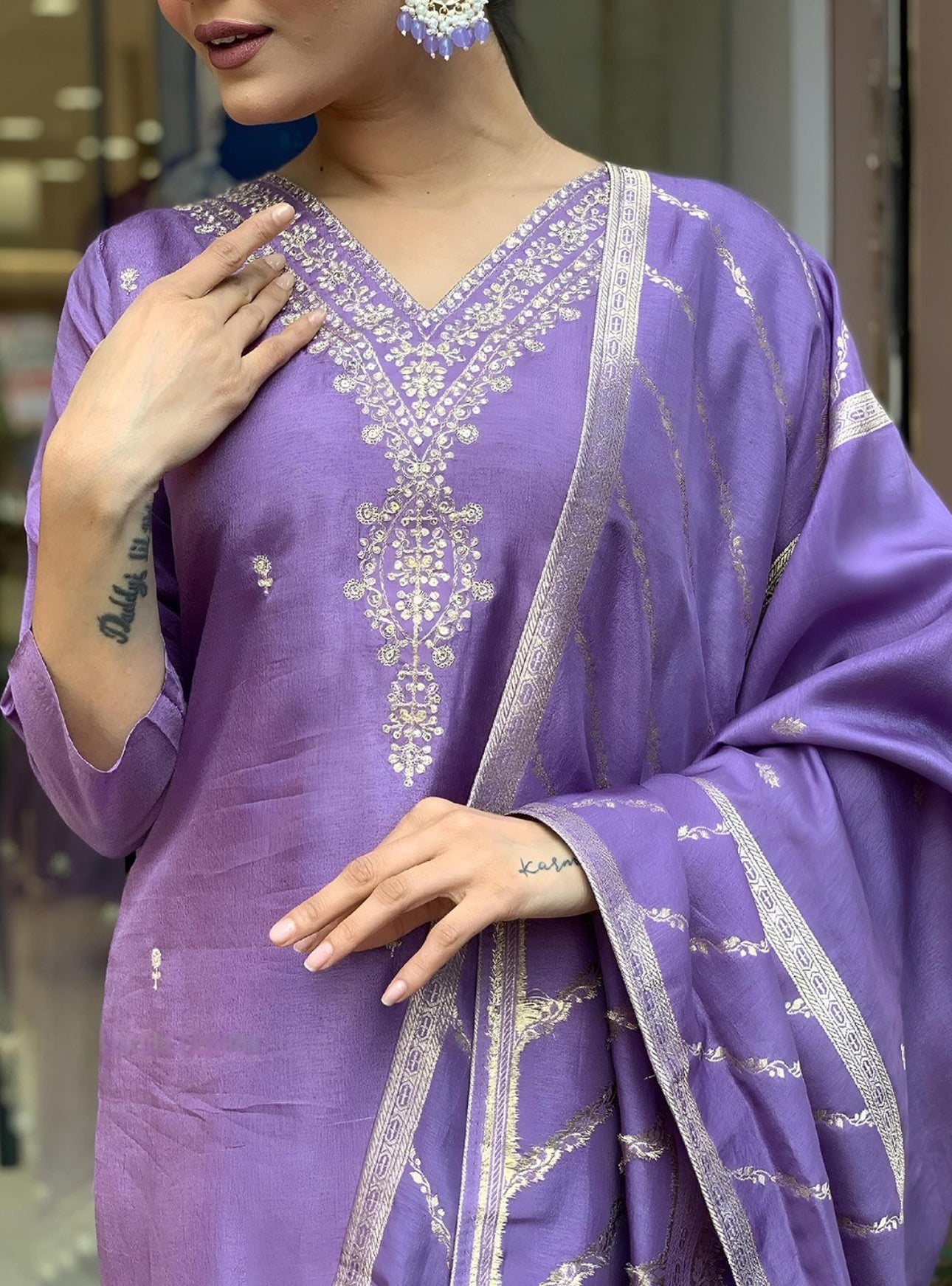 Festive Embroidered Kurta Set
